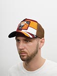 Бейсболка GOORIN BROTHERS арт. 101-1111 (бордовый / рыжий)